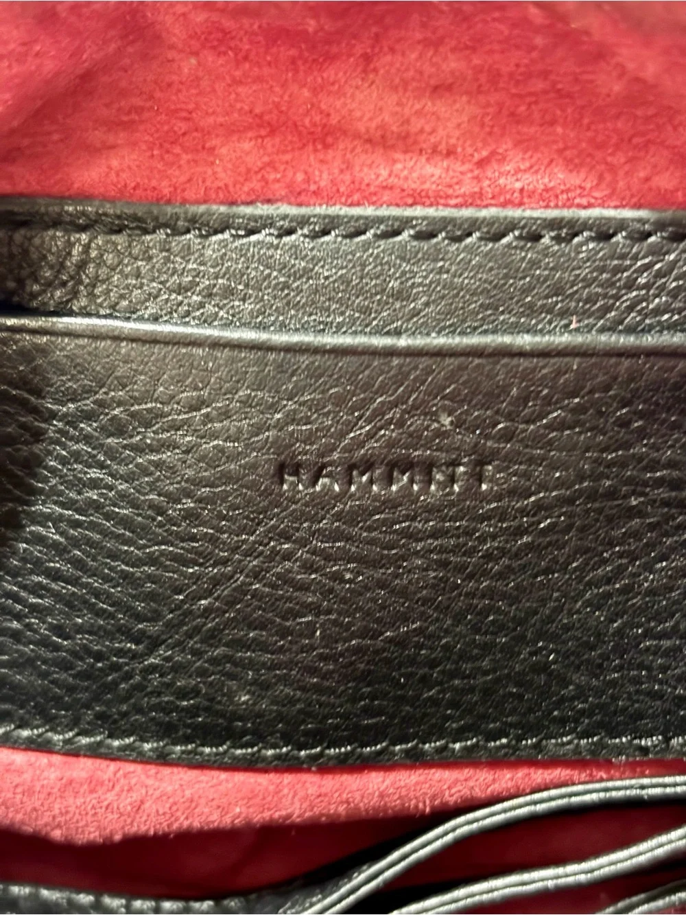 Hammitt Daniel Crossbody Clutch in Chaparral Raffia and gunmetal hardware - Picture 7 of 12